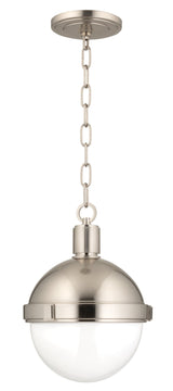 Lighting - Pendant Lambert 1 Light Pendant // Satin Nickel // Small 