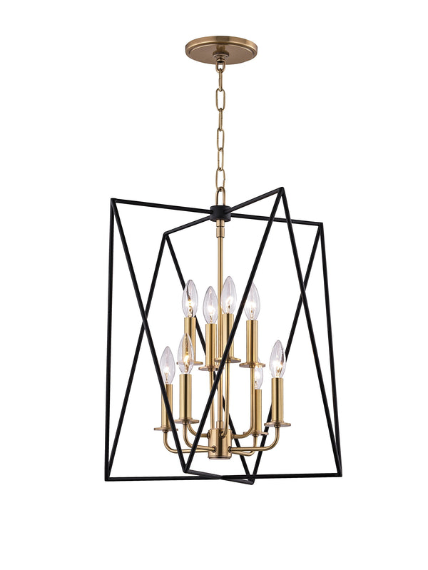 Lighting - Pendant Laszlo 8 Light Pendant // Aged Brass // Small 