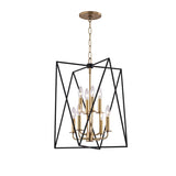 Lighting - Pendant Laszlo 8 Light Pendant // Aged Brass // Small 