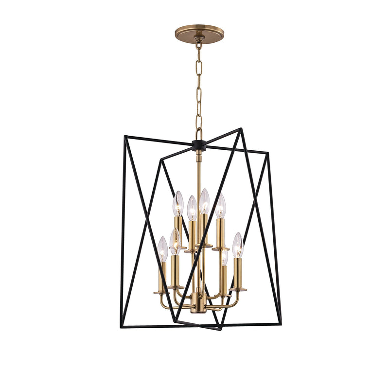 Lighting - Pendant Laszlo 8 Light Pendant // Aged Brass // Small 