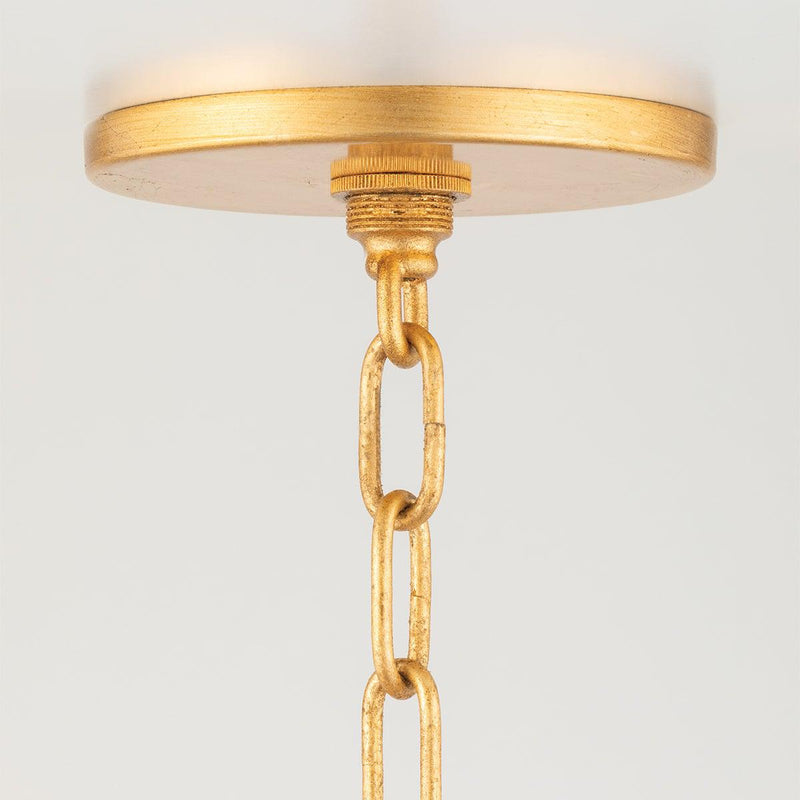 Lighting - Pendant Lena 4 Light Small Pendant // Gold Leaf 