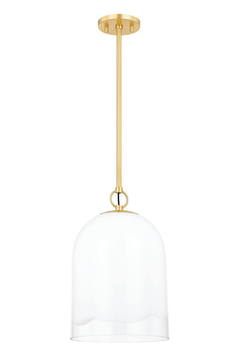 Lighting - Pendant Lennon 1 Light Pendant // Aged Brass // Large 