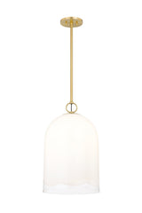 Lighting - Pendant Lennon 1 Light Pendant // Aged Brass // Small 