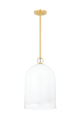 Lighting - Pendant Lennon 1 Light Pendant // Aged Brass // Small 