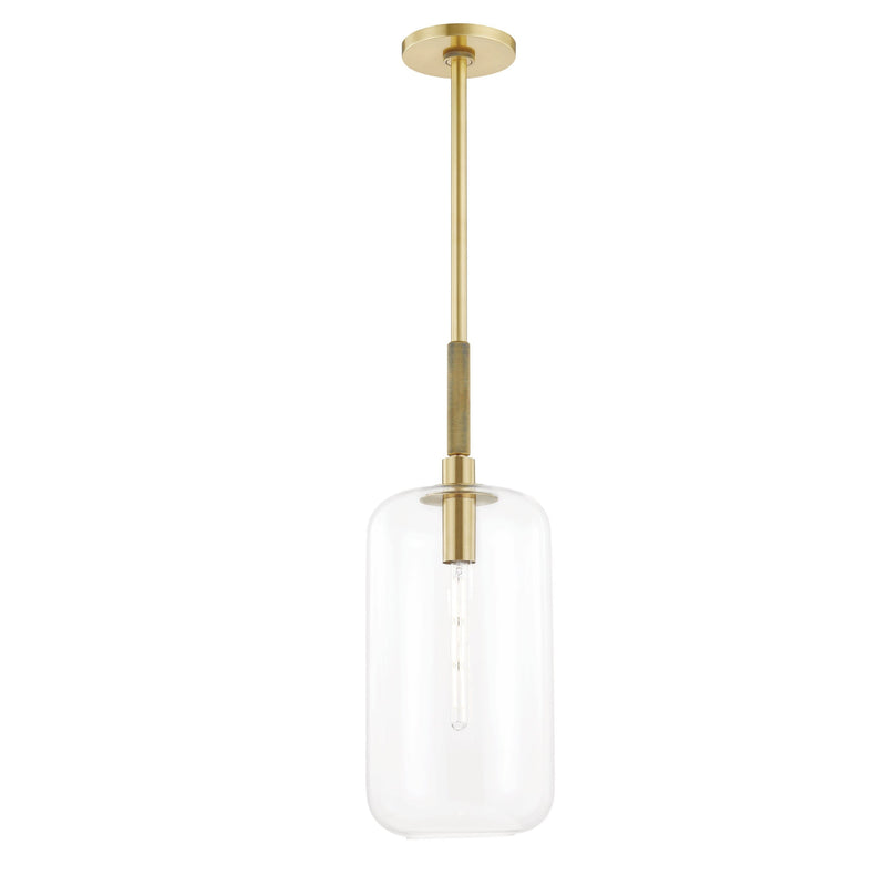 Lighting - Pendant Lenox Hill 1 Light Large Pendant // Aged Brass 