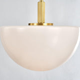 Lighting - Pendant Lethbridge 1 Light Pendant // Aged Brass // Medium 