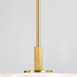 Lighting - Pendant Lethbridge 1 Light Pendant // Aged Brass // Medium 