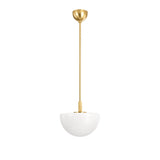 Lighting - Pendant Lethbridge 1 Light Pendant // Aged Brass // Medium 