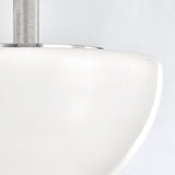 Lighting - Pendant Lethbridge 1 Light Pendant // Polished Nickel // Large 