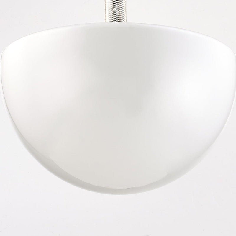 Lighting - Pendant Lethbridge 1 Light Pendant // Polished Nickel // Medium 