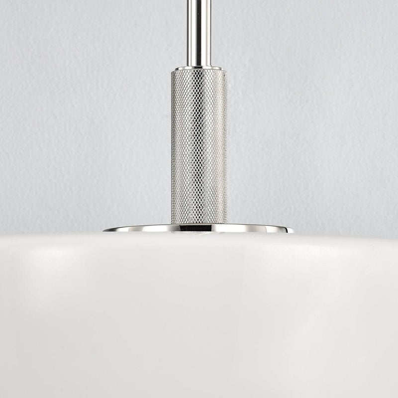 Lighting - Pendant Lethbridge 1 Light Pendant // Polished Nickel // Medium 