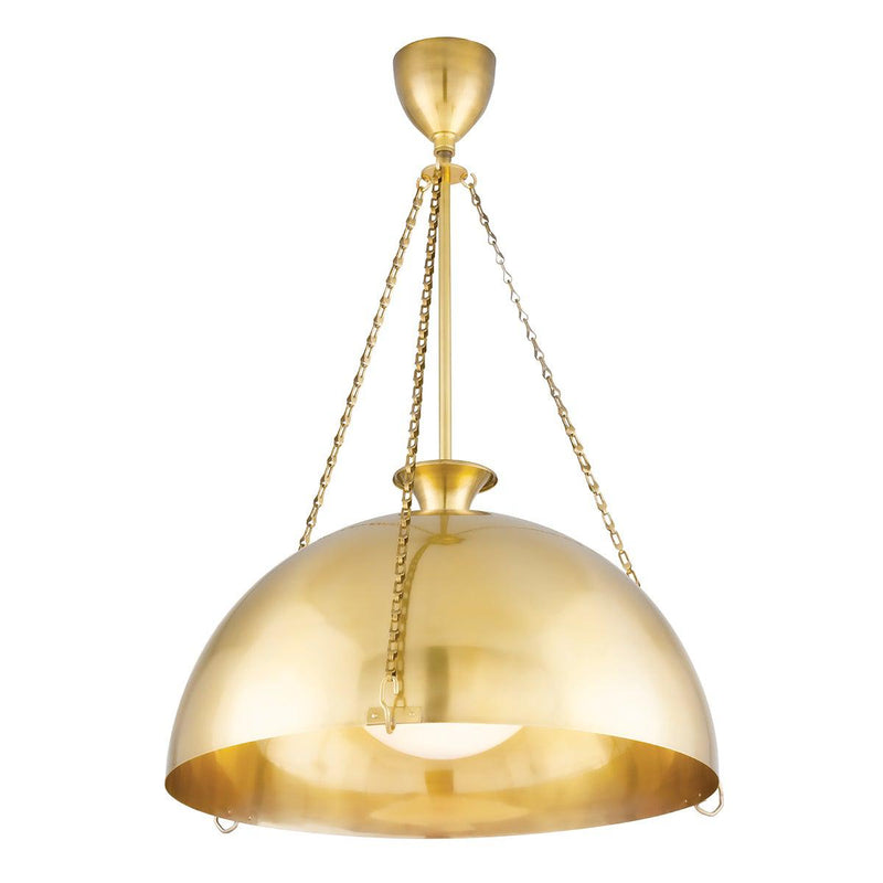 Lighting - Pendant Levette 1 Light Large Pendant // Aged Brass 