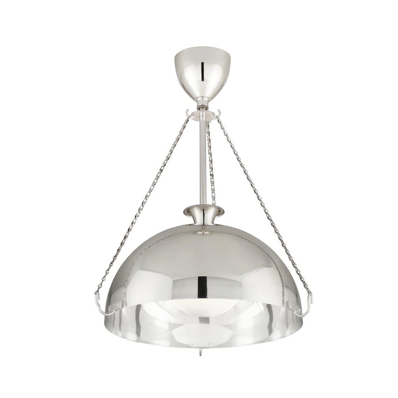 Lighting - Pendant Levette 1 Light Small Pendant // Aged Silver 