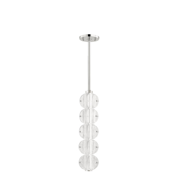 Lighting - Pendant Lindley 5 Light Pendant // Polished Nickel 