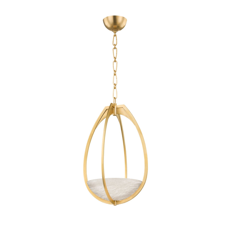 Lighting - Pendant Lloyd 1 Light Pendant // Aged Brass // Small 