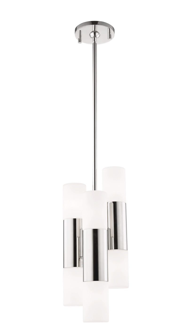 Lighting - Pendant Lola 6 Light Pendant // Polished Nickel 