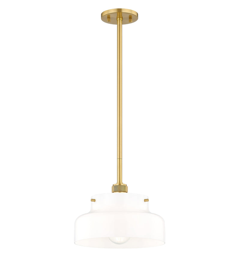 Lighting - Pendant Luella 1 Light Pendant // Aged Brass // Large 