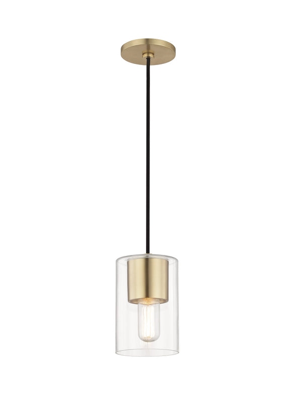 Lighting - Pendant Lula 1 Light Pendant // Aged Brass 