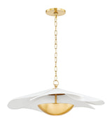 Lighting - Pendant Madeline 1 Light Pendant // Aged Brass 