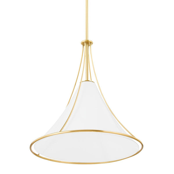 Lighting - Pendant Madelyn 1 Light Large Pendant // Aged Brass 