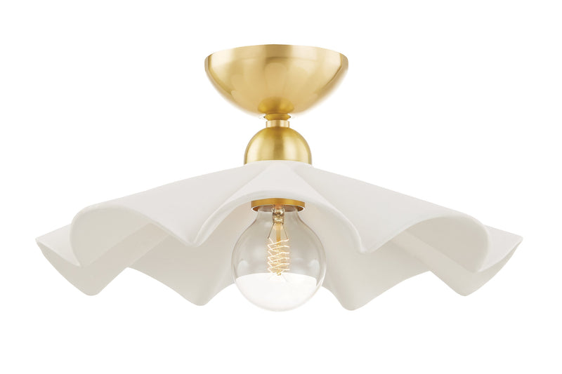 Lighting - Pendant Maisie 1 Light Pendant // Aged Brass 