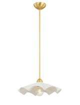 Lighting - Pendant Maisie 1 Light Pendant // Aged Brass 