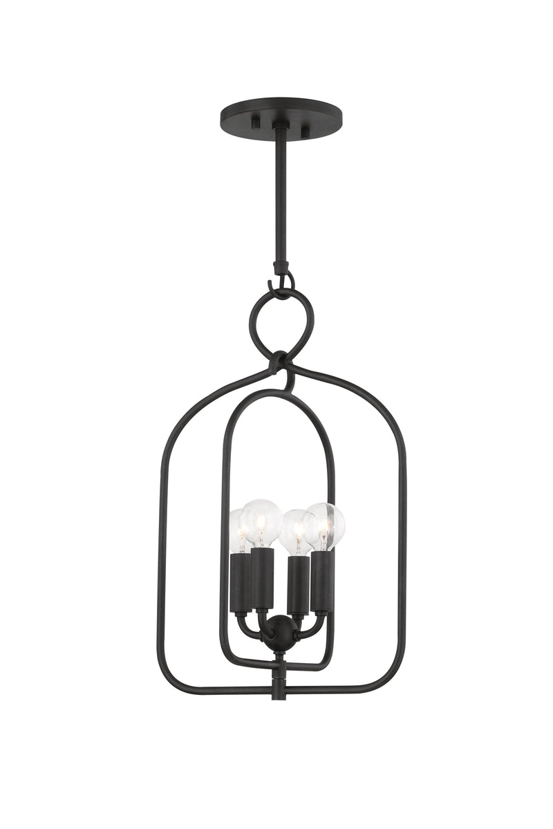 Lighting - Pendant Mallory 4 Light Small Pendant // Aged Iron 