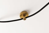 Lighting - Pendant Margot 1 Light Large Swag Pendant // Aged Brass 