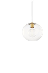 Lighting - Pendant Margot 1 Light Large Swag Pendant // Aged Brass 