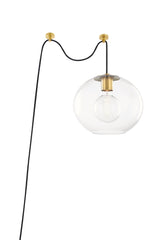 Lighting - Pendant Margot 1 Light Large Swag Pendant // Aged Brass 