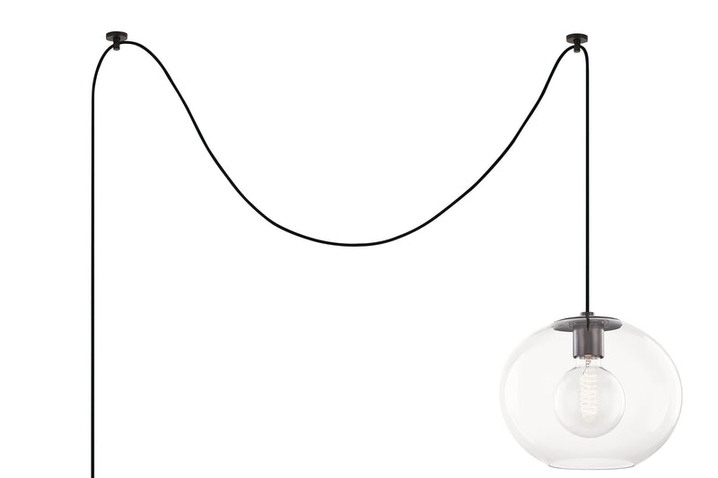 Lighting - Pendant Margot 1 Light Large Swag Pendant // Old Bronze 