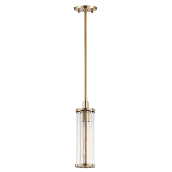 Lighting - Pendant Marley 1 Light Pendant // Aged Brass 