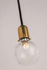 Lighting - Pendant Marlow 1 Light Pendant // Aged Brass 