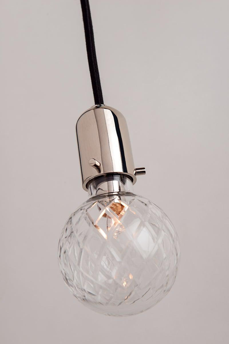 Lighting - Pendant Marlow 1 Light Pendant // Polished Nickel 