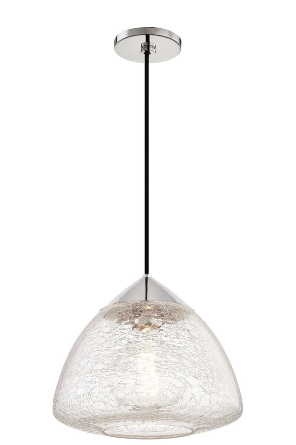 Lighting - Pendant Maya 1 Light Large Pendant // Polished Nickel 