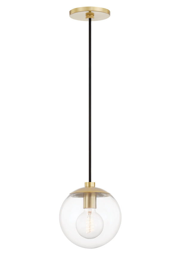 Lighting - Pendant Meadow 1 Light Pendant // Aged Brass 