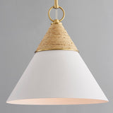 Lighting - Pendant Mica 1 Light Pendant // Aged Brass // Large 