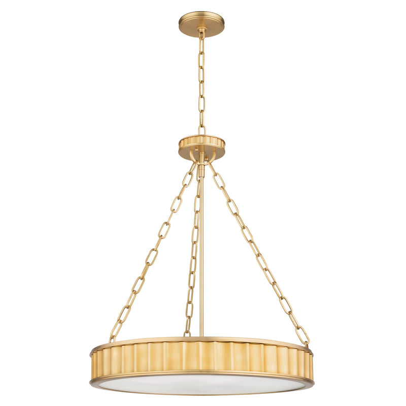 Lighting - Pendant Middlebury 5 Light Pendant // Aged Brass 