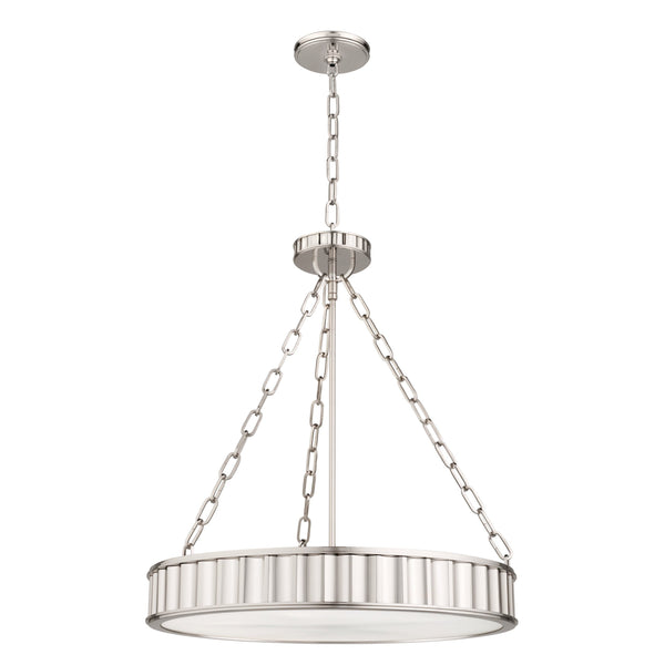 Lighting - Pendant Middlebury 5 Light Pendant // Polished Nickel 