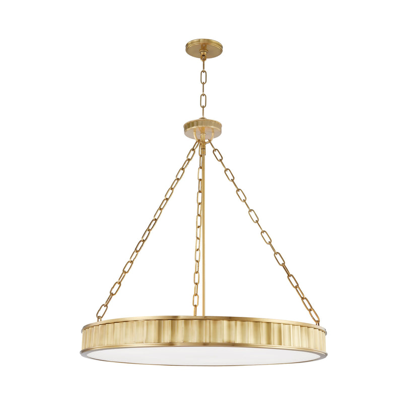 Lighting - Pendant Middlebury 8 Light Pendant // Aged Brass 