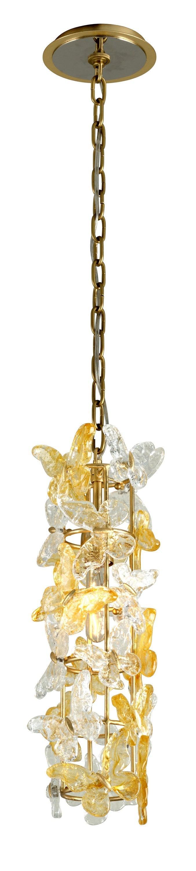 Lighting - Pendant Milan 1lt Mini Pendant // Gold Leaf // Small 