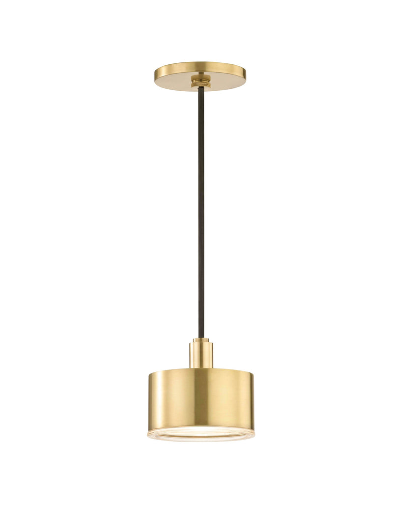 Lighting - Pendant Nora 1 Light Pendant // Aged Brass 