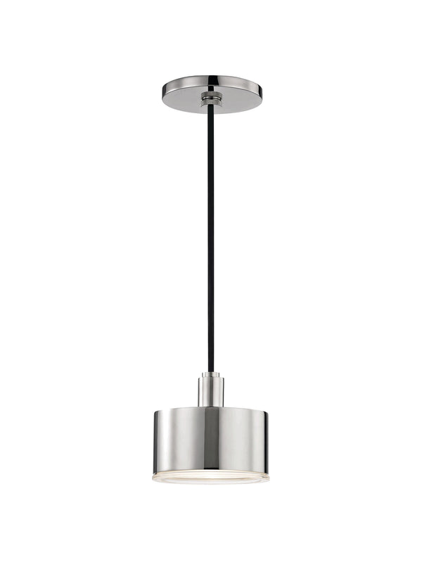 Lighting - Pendant Nora 1 Light Pendant // Polished Nickel 