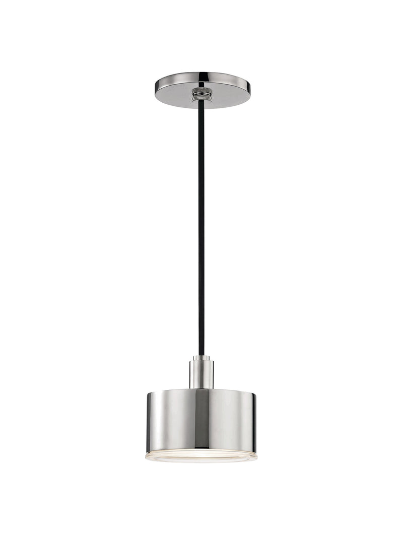 Lighting - Pendant Nora 1 Light Pendant // Polished Nickel 