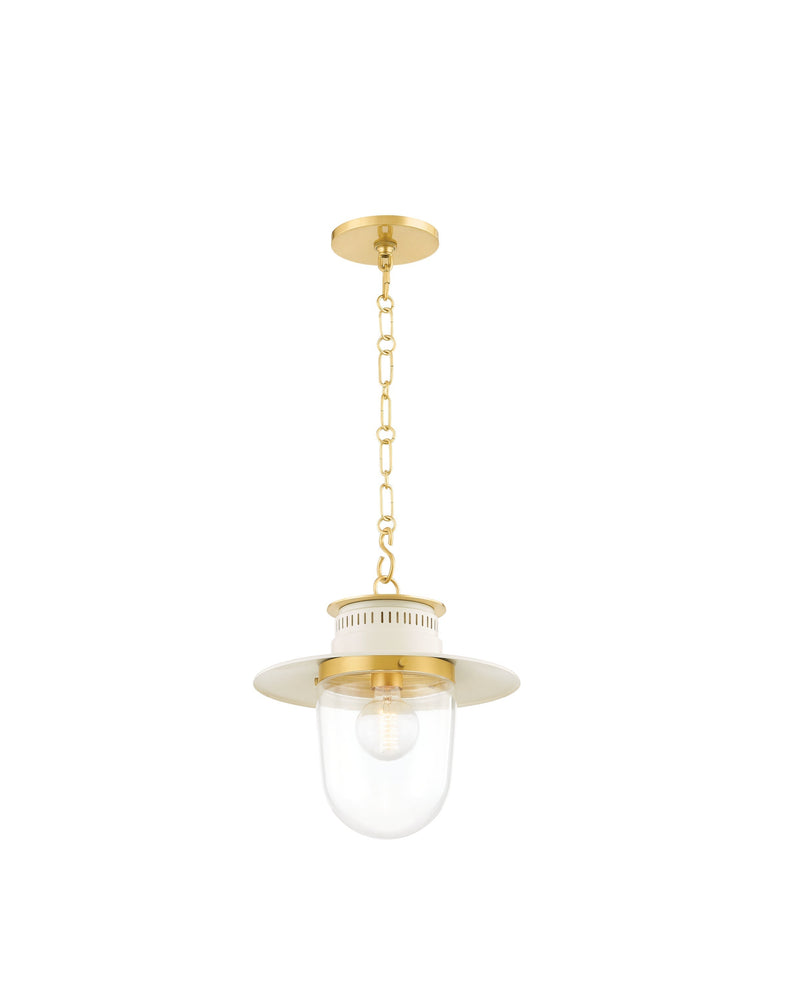 Lighting - Pendant Nori 1 Light Pendant // Aged Brass // Large 