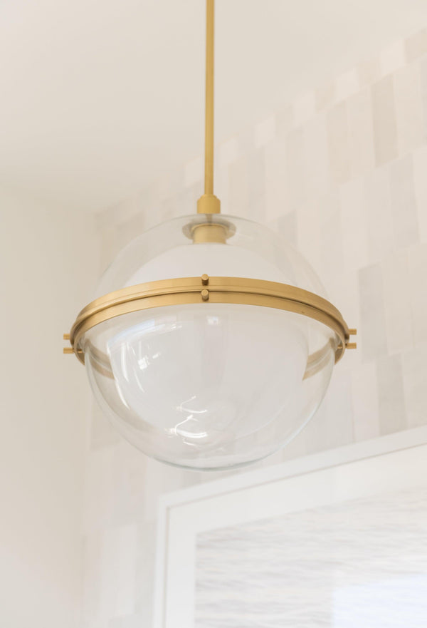 Lighting - Pendant Northport 1 Light Pendant // Aged Brass // Medium 