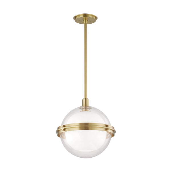 Lighting - Pendant Northport 1 Light Pendant // Aged Brass // Small 