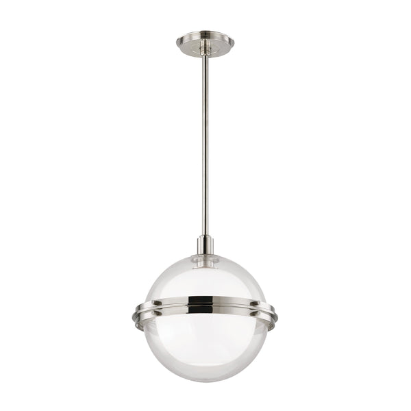 Lighting - Pendant Northport 1 Light Pendant // Polished Nickel // Small 