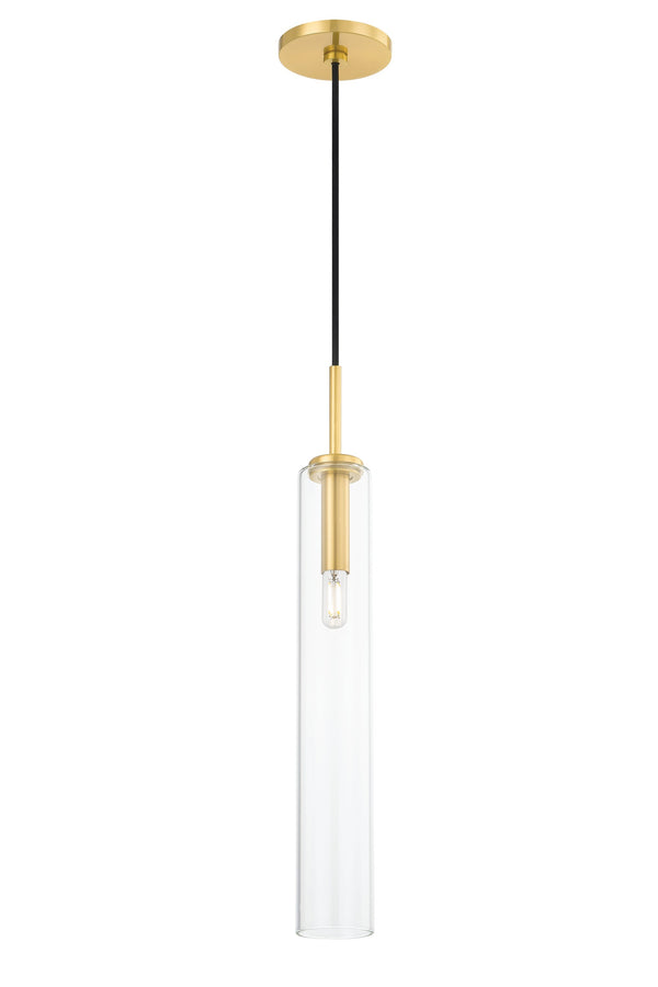 Lighting - Pendant Nyah 1 Light Pendant // Aged Brass // Large 