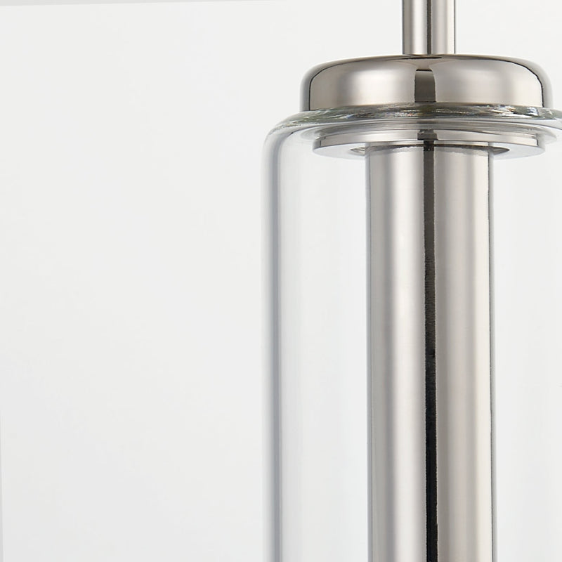 Lighting - Pendant Nyah 1 Light Pendant // Polished Nickel // Large 